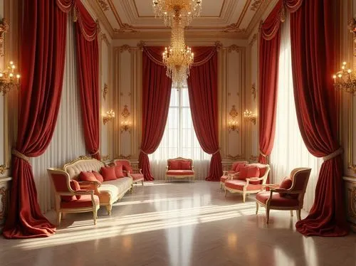 ornate room,baccarat,interior decoration,3d rendering,chambre,great room,beauty room,victorian room,danish room,neoclassical,3d render,interior decor,ballroom,royal interior,luxury home interior,ballrooms,interior design,sitting room,derivable,bedchamber,Photography,General,Realistic