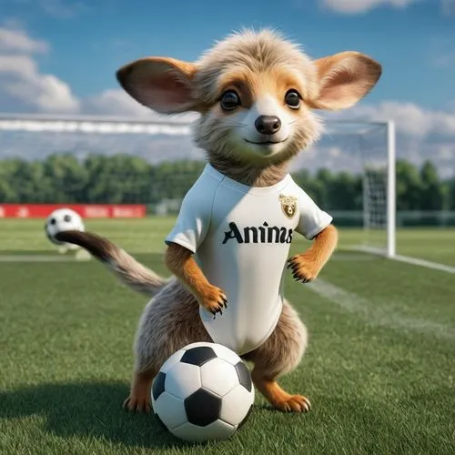 animal sports,fifa 2018,soccer player,corgi-chihuahua,anthropomorphized animals,footballer,nutmeg,children's soccer,animal film,aminal,chihuahua,simba,samba,mascot,acker hummel,armadillo,cangaroo,puma,soccer ball,futebol de salão,Photography,General,Realistic