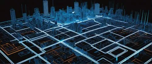 Electrical architectural diagram, intricate circuitry, bright blueprints, modern building design, sleek lines, minimalist aesthetic, 2D illustration, bold black outlines, vibrant color-coded wires, sw