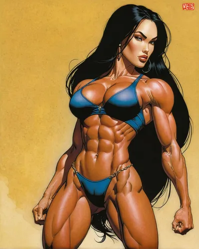 muscle woman,hard woman,body building,body-building,su yan,maria bayo,strong woman,bodybuilder,muscular,ronda,wonderwoman,shredded,bodybuilding,muscle icon,anabolic,mari makinami,woman strong,muscle angle,super woman,kim,Illustration,Realistic Fantasy,Realistic Fantasy 04