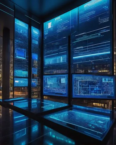 datacenter,the server room,supercomputer,data center,supercomputers,supercomputing,datacenters,computer room,glass wall,mainframes,cyberview,glass blocks,glass facade,eniac,virtualized,futuristic art museum,enernoc,petabytes,aqua studio,cyberport,Art,Classical Oil Painting,Classical Oil Painting 31