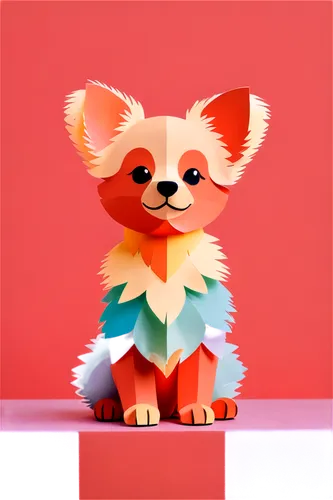 child fox,little fox,cute fox,low poly,low-poly,a fox,adorable fox,redfox,fennec,fox,kit fox,christmas fox,fox stacked animals,pomeranian,red fox,sand fox,anthropomorphized animals,fennec fox,origami paper,desert fox,Unique,Paper Cuts,Paper Cuts 05