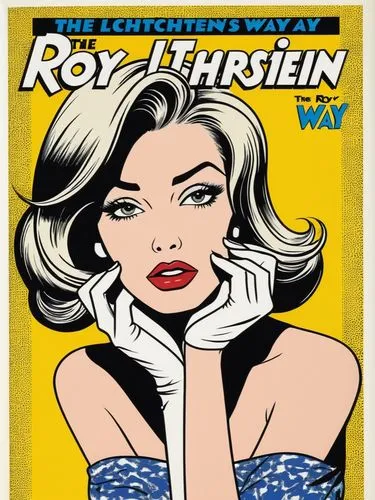 roy lichtenstein,pop art style,cool pop art,pop art woman,rosalynn,pop art girl,Illustration,American Style,American Style 14