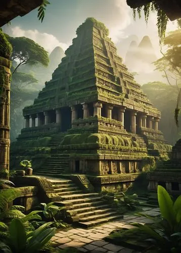 yavin,mayan,rathas,amazonica,palenque,tikal,ancient city,chichen itza,ancient buildings,yaxchilan,mayans,azteca,aztecas,pakal,mesoamerican,artemis temple,temples,tempel,mayas,copan,Conceptual Art,Daily,Daily 11