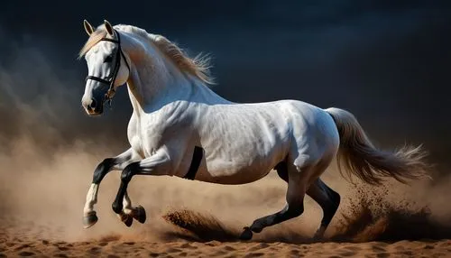 arabian horse,a white horse,albino horse,arabian horses,white horse,equine,white horses,thoroughbred arabian,quarterhorse,belgian horse,dream horse,palomino,painted horse,horse running,mustang horse,wild horse,beautiful horses,gallop,galloping,haflinger,Photography,General,Fantasy