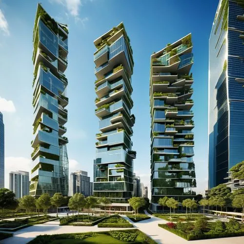 futuristic architecture,urban towers,europan,interlace,songdo,zorlu,Photography,General,Realistic