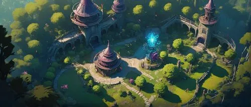 arenanet,mountain settlement,spires,fairy chimney,scandia gnomes,fairy village,rummelhardt,knight's castle,wildstar,mushroom island,uriri,development concept,elves flight,skylands,summit castle,peter-pavel's fortress,castle keep,trundle,oxenhorn,ancient city,Conceptual Art,Fantasy,Fantasy 10