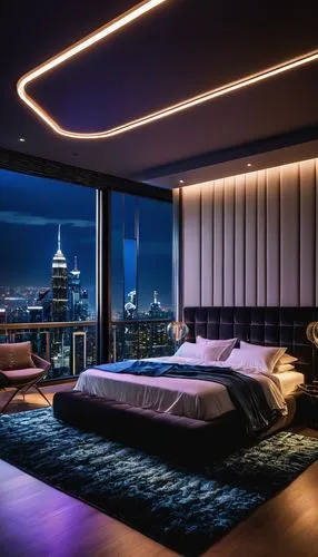 sleeping room,great room,penthouses,modern room,luxury hotel,crib,Photography,General,Realistic