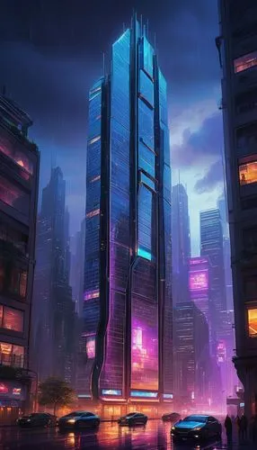 cybercity,futuristic landscape,cyberport,guangzhou,cybertown,cityscape,cyberpunk,skyscraper,the skyscraper,futuristic architecture,futuristic,metropolis,skyscrapers,urban towers,cyberia,shanghai,dystopian,fantasy city,city at night,high rises,Art,Classical Oil Painting,Classical Oil Painting 24