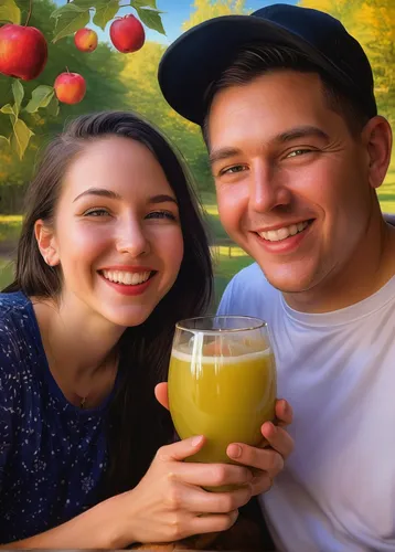 Experience the joy of family and friends surrounded by the vibrant colors at Yates Cider Mill.,fruit and vegetable juice,vegetable juice,juicing,fruit juice,green juice,celery juice,aguas frescas,vege