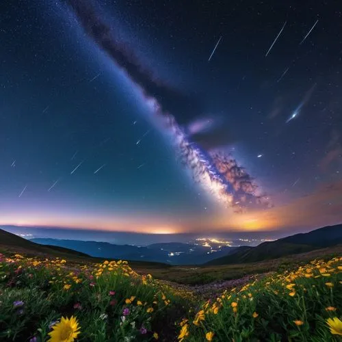 milky way,the milky way,astronomy,colorful stars,starry night,starry sky,lactea,cosmos field,the night sky,perseid,stargazers,cosmic flower,night sky,rainbow and stars,meteor shower,starscape,skygazers,colorful star scatters,cosmos,nightsky,Photography,General,Realistic