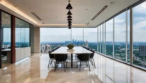 penthouses,sathorn,glass wall,boardroom,tishman,the observation deck,residential tower,breakfast room,sky apartment,dining room table,structural glass,skydeck,kitchen table,dining room,observation deck,contemporary decor,conference table,skyscapers,modern decor,interior modern design,Photography,Documentary Photography,Documentary Photography 35