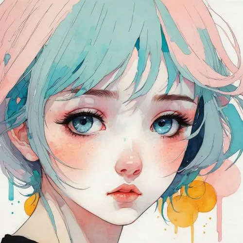 kommuna,soft pastel,krita,bubblegum,cyan,cotton candy,marinette,nanami,palette,suga,transistor,artist color,pastels,pastel colors,seafoam,haru,colorful doodle,wipp,saiko,piko,Illustration,Paper based,Paper Based 19