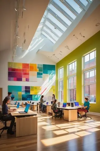 daylighting,phototherapeutics,modern office,collaboratory,bizinsider,gensler,ideacentre,massart,offices,genzyme,creative office,steelcase,athenahealth,techstars,hubspot,oclc,conference room,deloitte,school design,venturebeat,Conceptual Art,Sci-Fi,Sci-Fi 22