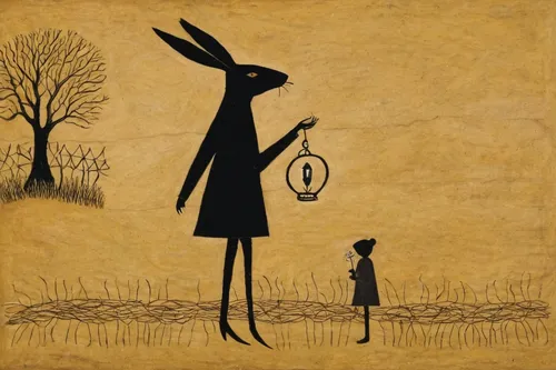 hanged man,hangman,sewing silhouettes,hanged,lynching,hare trail,tightrope,kokopelli,slender,marionette,hare bell,pinocchio,woman hanging clothes,fox and hare,noose,silhouette of man,capricorn mother and child,man silhouette,hanging moon,american gothic,Art,Artistic Painting,Artistic Painting 47