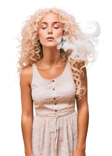 artificial hair integrations,lace wig,management of hair loss,vaporizing,girl smoke cigarette,electronic cigarette,smoking cessation,smoking girl,self hypnosis,ejuice,e-cigarette,cloud of smoke,blonde woman,e cigarette,oxydizing,girl on a white background,carbon dioxide therapy,image manipulation,puffs of smoke,smoke dancer,Illustration,Children,Children 06