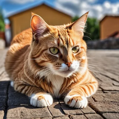 orange tabby cat,orange tabby,felo,red tabby,ginger cat,street cat,Photography,General,Realistic