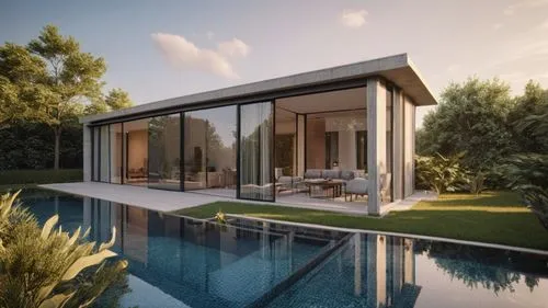 modern house,pool house,3d rendering,landscape design sydney,dunes house,summer house,Photography,General,Natural