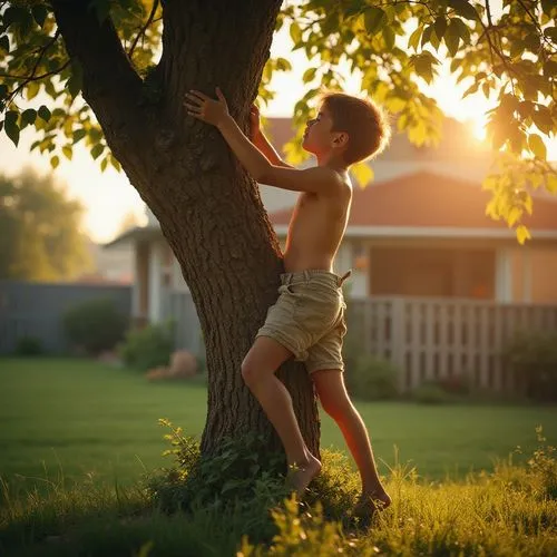 girl with tree,playing outdoors,tree swing,photographing children,girl and boy outdoor,children playing,Photography,General,Realistic