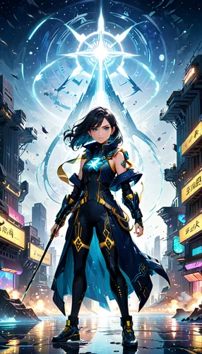 monsoon banner,vax figure,game illustration,zodiac sign libra,libra,water-the sword lily,cg artwork,lux,summoner,wuchang,ori-pei,show off aurora,aqua,fantasia,music background,sci fiction illustration,zodiac sign gemini,sterntaler,blue rain,blu,Anime,Anime,General