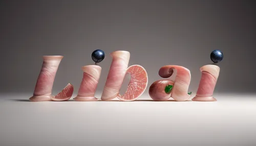 scrabble letters,typography,wooden letters,cinema 4d,food styling,3d render,sushi art,decorative letters,alphabet letter,alphabet pasta,letters,sliced watermelon,worm apple,surimi,nigiri,plasticine,3d model,alphabet word images,b3d,chocolate letter,Realistic,Foods,Ham