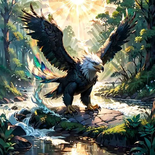 forest dragon,gryphon,eagle illustration,griffons,hippogriff,griffon,rajang,african eagle,nicobar pigeon,bird kingdom,african fishing eagle,eagle,imperial eagle,of prey eagle,fantasy animal,gryphons,bird bird kingdom,fish eagle,eaglet,sun king