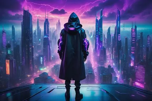 cyberpunk,cyberia,vanu,cybercity,desaad,ultraviolet,conjurer,dystopian,cyberworld,zimmer,cyberian,synth,sci fiction illustration,sorcerer,mordenkainen,dystopia,octavius,cybertown,cybersmith,futuregen,Conceptual Art,Sci-Fi,Sci-Fi 03