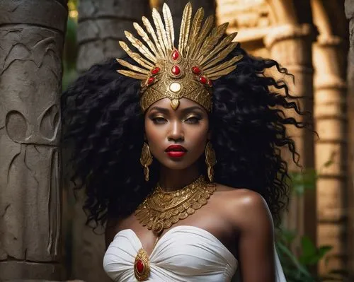 ancient egyptian girl,pharaonic,cleopatra,beautiful african american women,afar tribe,headdress,african woman,axum,ethiopian girl,pharaoh,priestess,headpiece,african culture,african american woman,ancient egyptian,egyptian,black woman,warrior woman,queen crown,ancient egypt,Illustration,Black and White,Black and White 22