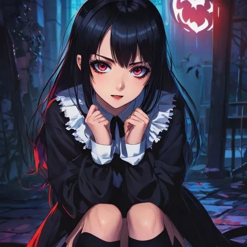 kurumi,halloween wallpaper,halloween background,asagi,kuroki,kurohime,noire,erma,tsugumi,gothicus,hanako,mikami,vampy,kaguya,morgana,jurata,rinko,jinasena,nue,fukawa,Illustration,Japanese style,Japanese Style 03