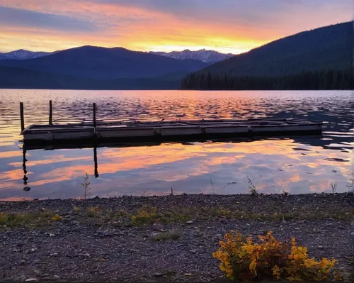 carcross,medicine lake,incredible sunset over the lake,powell lake,lake mcdonald,phoenix lake,swiftcurrent lake,jasper national park,montana,british columbia,two jack lake,bow lake,snake river lakes,vermilion lakes,sunshinevillage,high mountain lake,laacher lake,bow valley,evening lake,maligne river,Conceptual Art,Daily,Daily 18