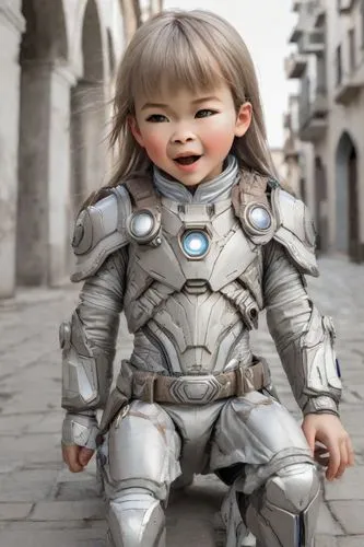 dwarf sundheim,knight armor,silver,dwarf,baby & toddler clothing,infant bodysuit,minibot,baby safety,kid hero,paladin,child portrait,child model,goki,cute baby,protective suit,baby laughing,knight,armour,armor,mini e,Photography,Realistic