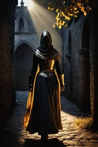 dark souls style, MUJER FANTASMA 
,cadfael,prioress,monjas,ermengarde,theed,pilgrim,cloak,cloaked,hospitaller,the abbot of olib,penitential,monk,benedictine,nunsense,benedictines,sorcerer,the nun,fran