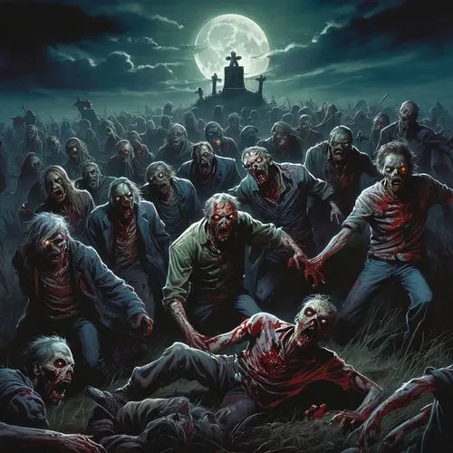 zombies,necromancers,gravediggers,horde,gorefest,walkers,oligoryzomys,halloween poster,corpses,necrom,zombie,bodysnatchers,fantasmas,gruesomeness,stargrave,outbreak,voorheesville,undead,necromantic,dismember,Conceptual Art,Fantasy,Fantasy 04