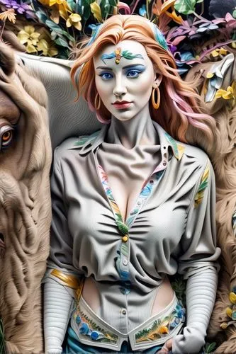 artist's mannequin,bodypainting,bodypaint,body painting,woman sculpture,porcelain dolls,clay doll,plastic arts,mother earth statue,mannequins,fantasy woman,wooden mannequin,mannequin,dry cleaning,painter doll,voodoo woman,body art,artist doll,scrap sculpture,manikin