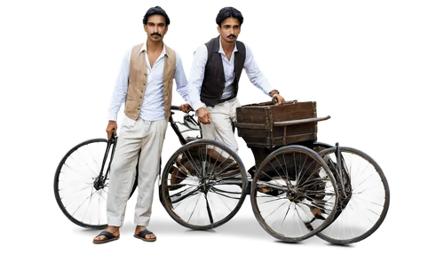 quadricycle,sobti,velocipede,tandem bike,barun,rickshaw,dhanush,pushcarts,image manipulation,gentleman icons,image editing,athavale,cantered,edwardians,tailors,dhoti,byomkesh,sushant,devgn,stereoscopic,Illustration,Black and White,Black and White 27