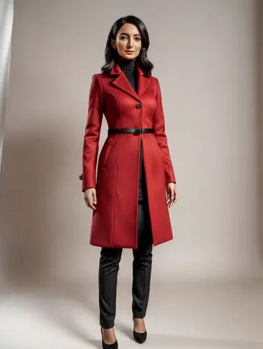 red coat,coat,woman in menswear,menswear for women,chetna sabharwal,long coat,on a red background,kamini kusum,overcoat,kamini,old coat,women fashion,cruella de ville,lady in red,coat color,pooja,red background,women clothes,fashionista,iranian