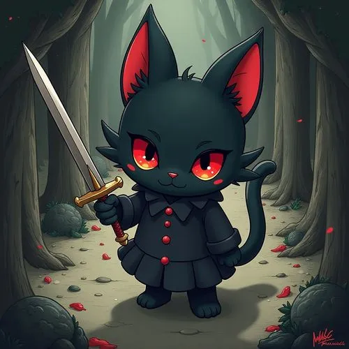 killorin,woolfe,blackwolf,orin,purgatoire,jiji the cat