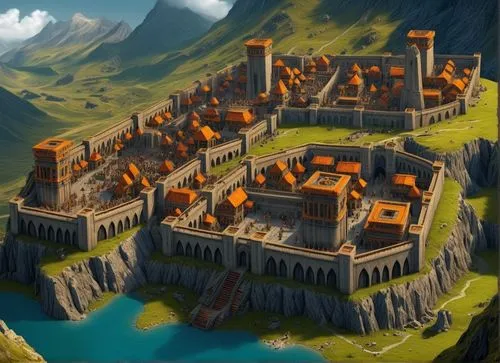 tirith,townsmen,skylands,fortresses,peter-pavel's fortress,mountain settlement,forteresse,ancient city,beleriand,citadels,iorwerth,teutoburg,dagestanis,khandaq,stronghold,riftwar,blockhouses,eyrie,monforts,castlelike