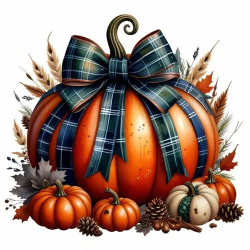 autumn icon,halloween pumpkin gifts,autumn plaid pattern,seasonal autumn decoration,thanksgiving background,decorative pumpkins