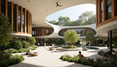 3d rendering,school design,masdar,revit,renderings,render,courtyard,ecovillages,sketchup,atriums,courtyards,europan,auroville,inside courtyard,garden design sydney,futuristic architecture,biospheres,wintergarden,atrium,winter garden