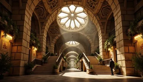 theed,archways,labyrinthian,arcaded,passageway,hall of the fallen,corridors,crypts,cloistered,rivendell,passageways,passage,entranceways,cathedral,undercroft,undercity,threshold,hallway,arches,vaults