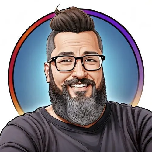 twitch icon,flat blogger icon,custom portrait,youtube icon,caricaturist,edit icon,caricature,blogger icon,vector illustration,instagram icon,phone icon,fan art,vector art,community manager,handshake i