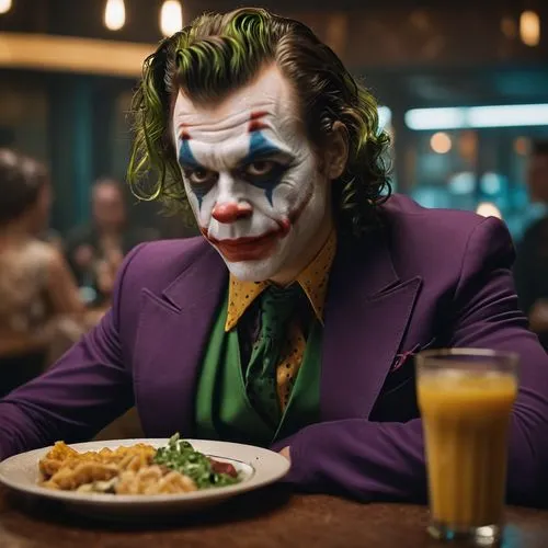 joker,cena,mistah,luthor,restauranteur,eat,Photography,General,Cinematic