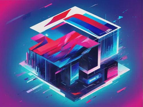 isometric,80's design,cubic,cubes,dribbble,abstract design,dribbble icon,tiktok icon,bismuth,dribbble logo,abstract retro,cinema 4d,anaglyph,digiart,neon arrows,geometric,polygonal,seismic,cube,adobe,Conceptual Art,Daily,Daily 21