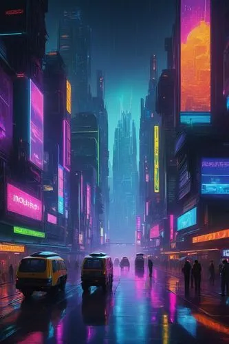 cyberpunk,shinjuku,cityscape,colorful city,metropolis,tokyo city,futuristic landscape,tokyo,fantasy city,futuristic,vapor,aesthetic,shanghai,urban,neon,neon arrows,dystopian,dusk,evening city,taipei,Art,Artistic Painting,Artistic Painting 30