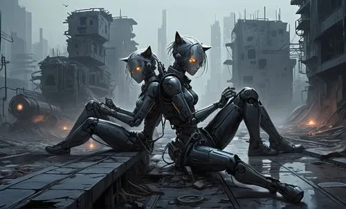 tenno,tau,dishonored,helghast,rinzler,eldar,Illustration,Japanese style,Japanese Style 06