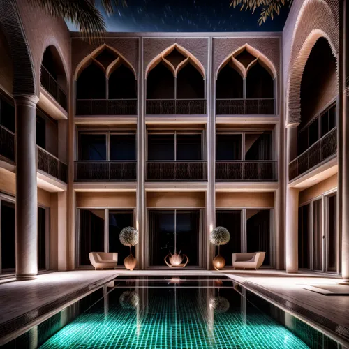 riad,jumeirah,largest hotel in dubai,dhabi,abu dhabi,luxury property,abu-dhabi,marrakesh,luxury hotel,dubai,marrakech,symmetrical,morocco,qasr al watan,marble palace,uae,swimming pool,persian architecture,united arab emirates,iranian architecture