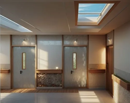 3d rendering,daylighting,hallway space,associati,japanese-style room,inverted cottage,Photography,General,Realistic