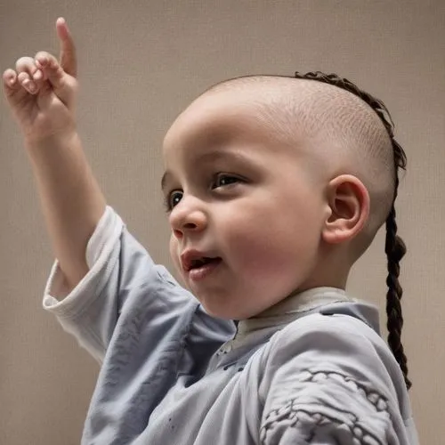 طفل مغربي أبيض أصلع عنده ضفيرة في مؤخرة راسه,neuroblastoma,alopecia,adrenoleukodystrophy,leukodystrophy,rhabdomyosarcoma,tonsure,young cancer,airbender,hydrocephalus,gekas,little girl twirling,kayden,