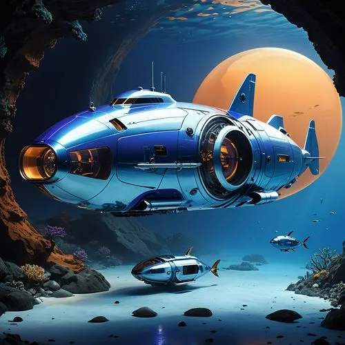 nautilus,manta,submersible,atlantis,vulcania,nms,the blue caves,barracuda,blue caves,spaceship,deep sea nautilus,moon car,aquanaut,alien ship,submersibles,corvette,atlanticus,spaceship space,supercruise,the dolphin,Photography,General,Realistic